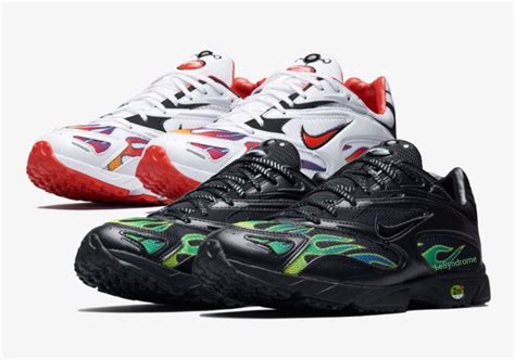 supreme x nike zoom streak spectrum plus fake